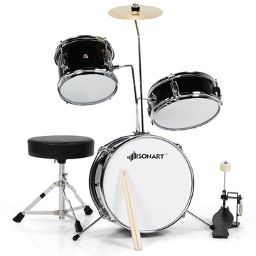 13-Inch 4-Piece Kids' Beginner Drum Set  product image 13-Inch 4-Piece Kids' Beginner Drum Set  product image