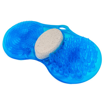 Miracle Cleansing Dual Foot Scrub and Pumice Shower Mat (1- or 2-Pack) product image Miracle Cleansing Dual Foot Scrub and Pumice Shower Mat (1- or 2-Pack) product image