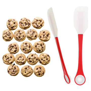 2-in-1 Cookie Scoop and Spatula, Silicone (2-Pack) product image 2-in-1 Cookie Scoop and Spatula, Silicone (2-Pack) product image