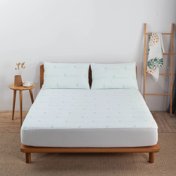 Bibb Home® Waterproof Mattress Pad, Eucalyptus-Infused product image Bibb Home® Waterproof Mattress Pad, Eucalyptus-Infused product image