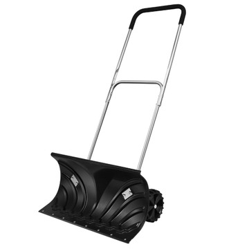 Heavy Duty Rolling Snow Pusher Shovel product image