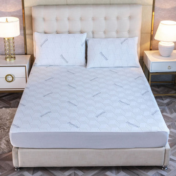 Charcoal-Infused Waterproof Mattress Pad by Bibb Home® product image Charcoal-Infused Waterproof Mattress Pad by Bibb Home® product image