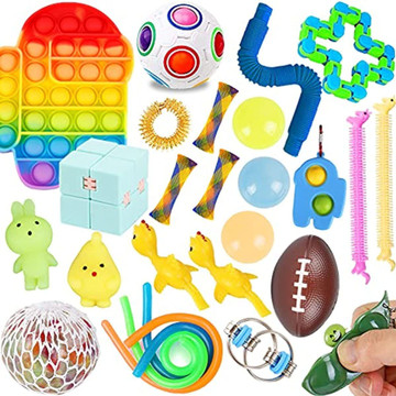 25-Piece Fidget Sensory Toys product image 25-Piece Fidget Sensory Toys product image