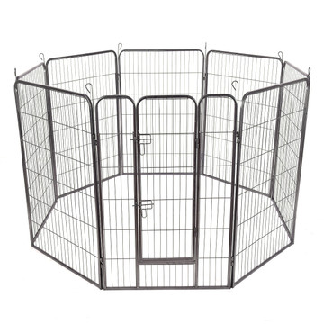 Metal Pet Playpen Dog Fence with Door product image Metal Pet Playpen Dog Fence with Door product image