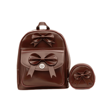 McKleinUSA ACADIA Leather Mini Bow Backpack product image McKleinUSA ACADIA Leather Mini Bow Backpack product image
