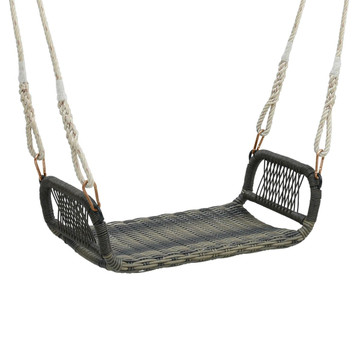 Wicker Porch Swing Seat with Cozy Armrests product image Wicker Porch Swing Seat with Cozy Armrests product image