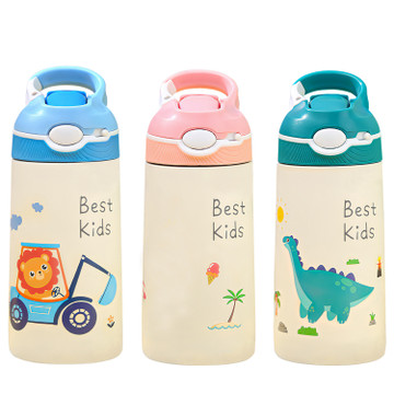 iMounTEK® Kids' Insulated Stainless Steel Water Bottle with Straw Lid product image iMounTEK® Kids' Insulated Stainless Steel Water Bottle with Straw Lid product image