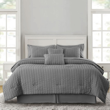 Seersucker Comforter 8- to 10-Piece Set product image Seersucker Comforter 8- to 10-Piece Set product image