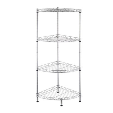 4-Tier Metal Wire Adjustable Storage Rack product image