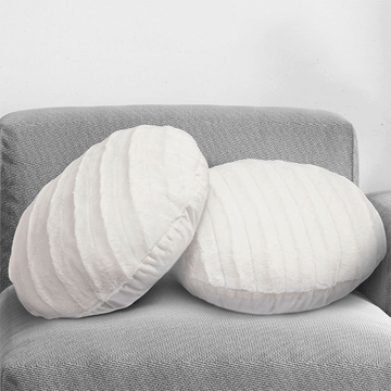 Cheer Collection® 18-Inch Ultra Soft Round Throw Pillows (Set of 2) product image Cheer Collection® 18-Inch Ultra Soft Round Throw Pillows (Set of 2) product image