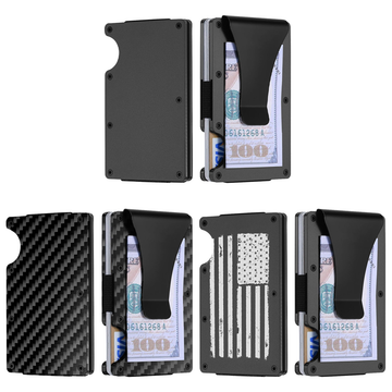 Men's RFID-Blocking Slim Minimalist Wallet with Money Clip (2-Pack) product image Men's RFID-Blocking Slim Minimalist Wallet with Money Clip (2-Pack) product image