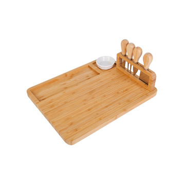 NewHome™ Charcuterie Cheese Board & Knife Set product image