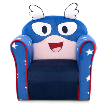 Wooden Frame Upholstered Toddler Chair  product image Wooden Frame Upholstered Toddler Chair  product image