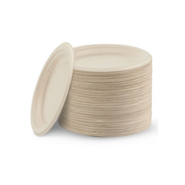 Cheer Collection® 7-Inch Biodegradable Compostable Paper Plate (200- to 1,000-Pack) product image