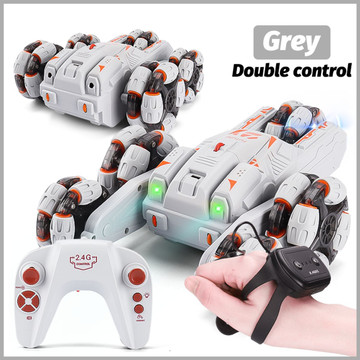 Gesture Sensing Stunt Car Remote Control Car 2.4Ghz with Double Sided 360-degree Flips Rotating Car Toy with Light Music Gifts for 8+ Boys Kids product image Gesture Sensing Stunt Car Remote Control Car 2.4Ghz with Double Sided 360-degree Flips Rotating Car Toy with Light Music Gifts for 8+ Boys Kids product image