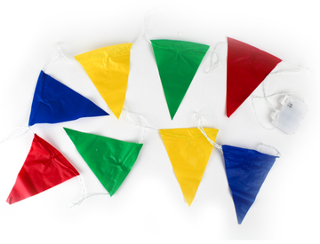 Hearth & Haven Multi Colored LED Bunting Outdoor Lighting product image Hearth & Haven Multi Colored LED Bunting Outdoor Lighting product image