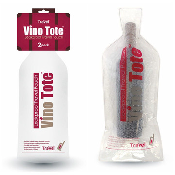 Vino Tote™ Leakproof Travel Pouch for Wine, 2 ct. (2-Pack) product image Vino Tote™ Leakproof Travel Pouch for Wine, 2 ct. (2-Pack) product image