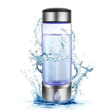 Hydrogen Water Bottle,Rechargeable Portable Hydrogen Water Bottle Generator,420ml Hydrogen Water Machine for Home,Office,Travel product image Hydrogen Water Bottle,Rechargeable Portable Hydrogen Water Bottle Generator,420ml Hydrogen Water Machine for Home,Office,Travel product image