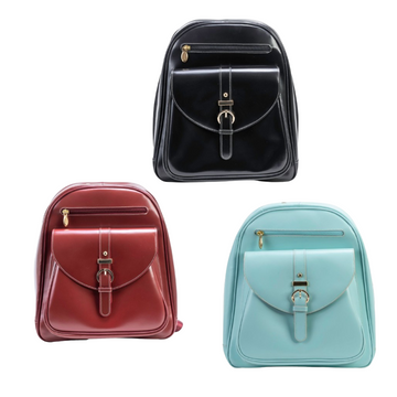 Moline 11" Leather Business Laptop Tablet Backpack product image Moline 11" Leather Business Laptop Tablet Backpack product image