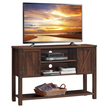 Costway Barn Door 60" TV Stand Console with Storage product image Costway Barn Door 60" TV Stand Console with Storage product image