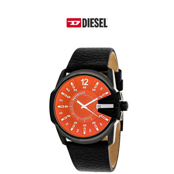 Diesel Men's Mega Chief Orange Dial Watch product image