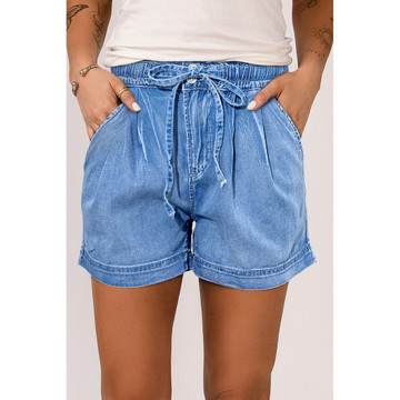 Women's Reina Casual Chambray Drawstring Shorts product image Women's Reina Casual Chambray Drawstring Shorts product image