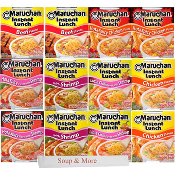 Maruchan® Instant Lunch Ramen Noodle Soup Cup, 2.5 oz. (12-Pack) product image