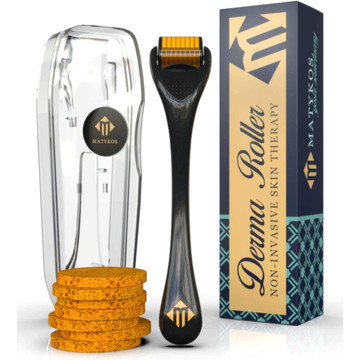 Derma Roller for Face and Body with 540 Titanium Micro Needles product image Derma Roller for Face and Body with 540 Titanium Micro Needles product image