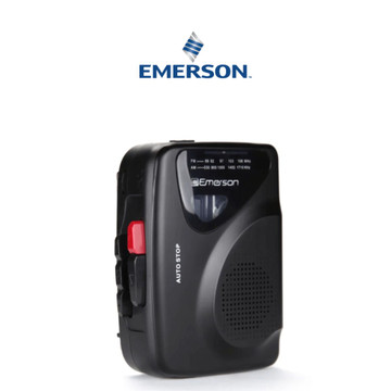 Emerson Portable Cassette Player and Recorder with AM/FM Radio product image Emerson Portable Cassette Player and Recorder with AM/FM Radio product image