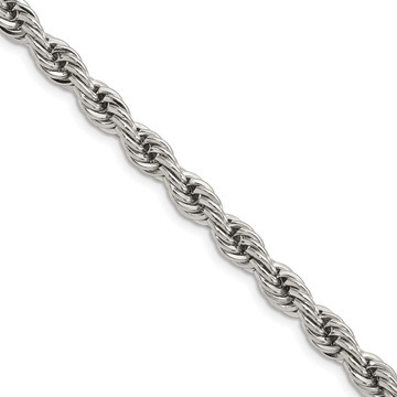 Stainless Steel Polished 6mm Rope Chain product image Stainless Steel Polished 6mm Rope Chain product image