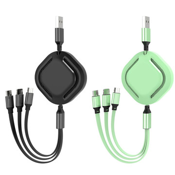 3-in-1 Fast Charging Cable (Lightning/Micro USB/USB-C) product image