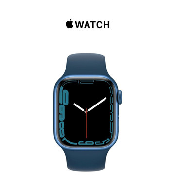 Apple Watch Series 7 with  Blue Aluminum Case (41MM) product image