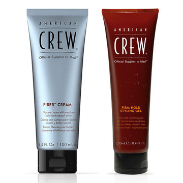 American Crew® Firm Hold Styling Gel or Fiber™ Cream  product image American Crew® Firm Hold Styling Gel or Fiber™ Cream  product image