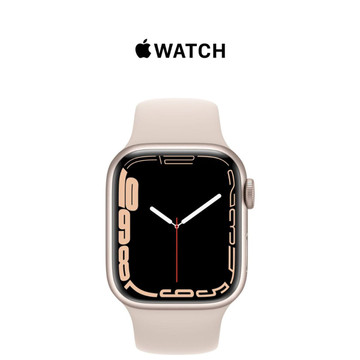 Apple WatchSeries 7 with Starlight Aluminum Case  product image