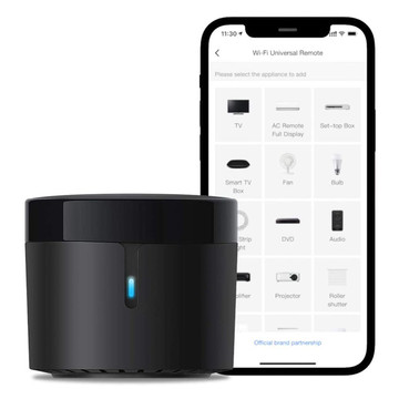RM4 Mini IR Universal Remote Control, Automation Wi-Fi Infrared Blaster for TV Air Conditioner STB Audio, Works with Alexa, Google product image