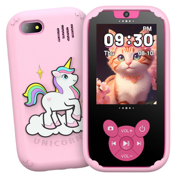 Kids Smart Phone Toys, Touch Screen MP3 Player,Learning Toys,Smart Kids Camera Christmas Birthday Gifts Toys for Girls Boys,Pink product image Kids Smart Phone Toys, Touch Screen MP3 Player,Learning Toys,Smart Kids Camera Christmas Birthday Gifts Toys for Girls Boys,Pink product image