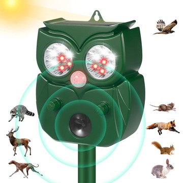 Ultrasonic Pest Repeller Outdoor,Solar Animal Repeller with Motion Sensor,Cat Deterrent,Waterproof to Repel Dogs,Raccoons,Foxes,Rabbits product image Ultrasonic Pest Repeller Outdoor,Solar Animal Repeller with Motion Sensor,Cat Deterrent,Waterproof to Repel Dogs,Raccoons,Foxes,Rabbits product image