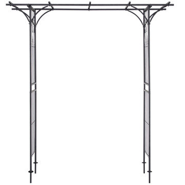 Costway Garden Arch Pergola Trellis product image Costway Garden Arch Pergola Trellis product image