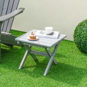 Costway Outdoor Folding Adirondack Table product image Costway Outdoor Folding Adirondack Table product image