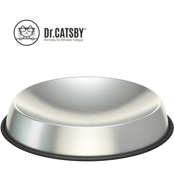 Dr. Catsby® Stainless Steel Food Bowl Remedy for Whisker Fatigue product image Dr. Catsby® Stainless Steel Food Bowl Remedy for Whisker Fatigue product image