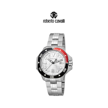 Roberto Cavalli® Men's Classic Dial Silver Watch product image Roberto Cavalli® Men's Classic Dial Silver Watch product image