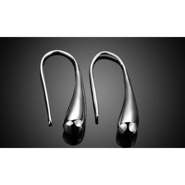 Sterling Silver Plated Waterdrop Hook Earrings product image Sterling Silver Plated Waterdrop Hook Earrings product image