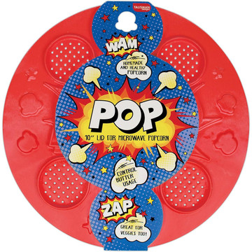 POP 10-Inch Lid for Microwave Popcorn by Talisman Designs® product image