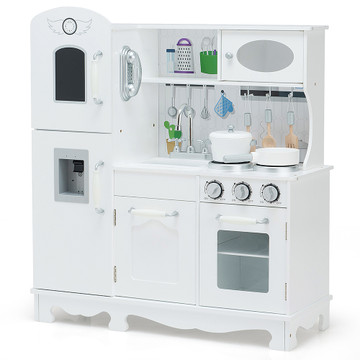 Kids' Play Kitchen with Cookware and Water Dispenser product image Kids' Play Kitchen with Cookware and Water Dispenser product image