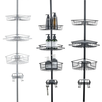 4-Tier Corner Rustproof Shower Caddy product image 4-Tier Corner Rustproof Shower Caddy product image