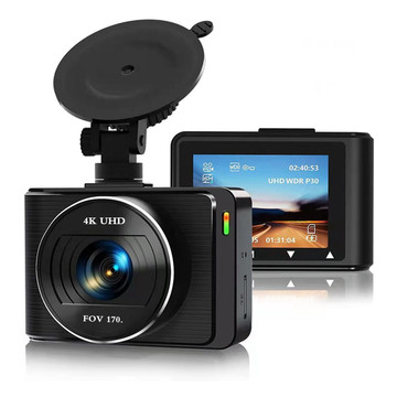 Dash Cam, 4K/1080p Front and Rear Dash Cam with Built-in WiFi, 2.5 Inch Full HD IPS Screen, Dash Cam for Cars product image Dash Cam, 4K/1080p Front and Rear Dash Cam with Built-in WiFi, 2.5 Inch Full HD IPS Screen, Dash Cam for Cars product image