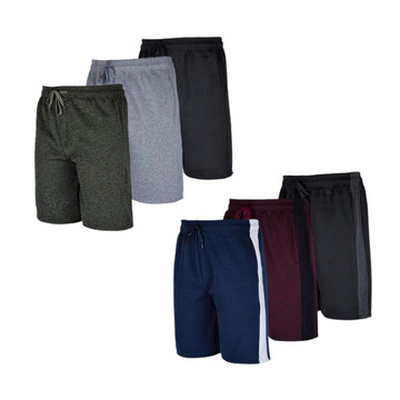 Men's Assorted Fleece Casual Lounge Shorts with Pockets (6-Pack) product image Men's Assorted Fleece Casual Lounge Shorts with Pockets (6-Pack) product image