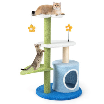 4-Tier Modern Cat Tree Tower Activity Center product image 4-Tier Modern Cat Tree Tower Activity Center product image