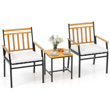 3-Piece Outdoor Furniture Set with Coffee Table  product image 3-Piece Outdoor Furniture Set with Coffee Table  product image
