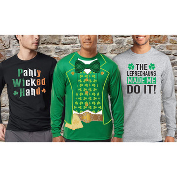 Men's St. Patrick's Day Long Sleeve Shirt product image Men's St. Patrick's Day Long Sleeve Shirt product image